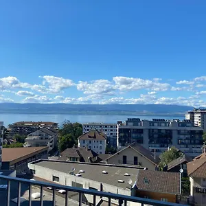 T2 Centre De Avec Vue Lac , Thonon-les-Bains France